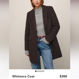 Reformation Whitmore Wool Coat